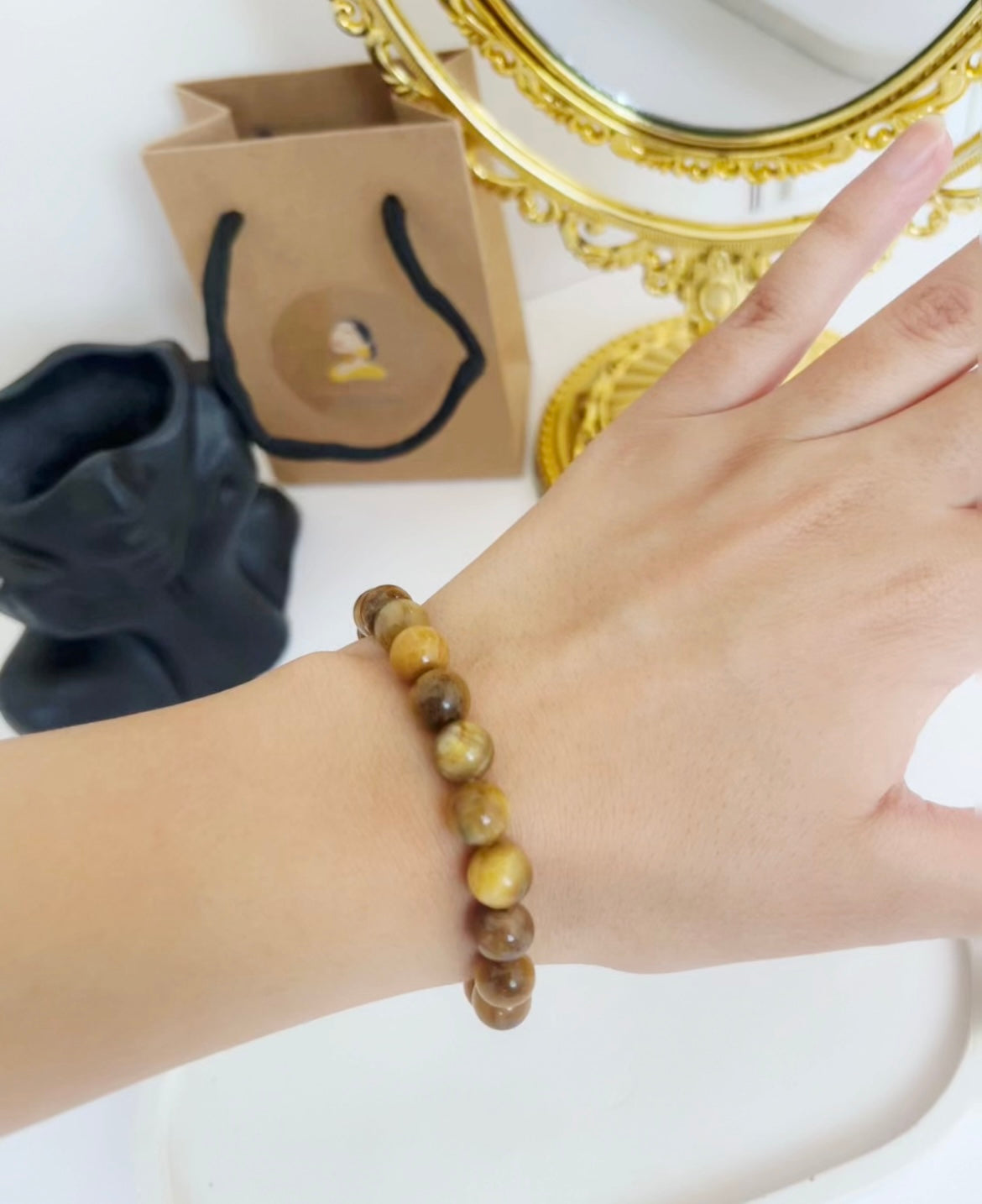 Bracelet en Œil de Tigre