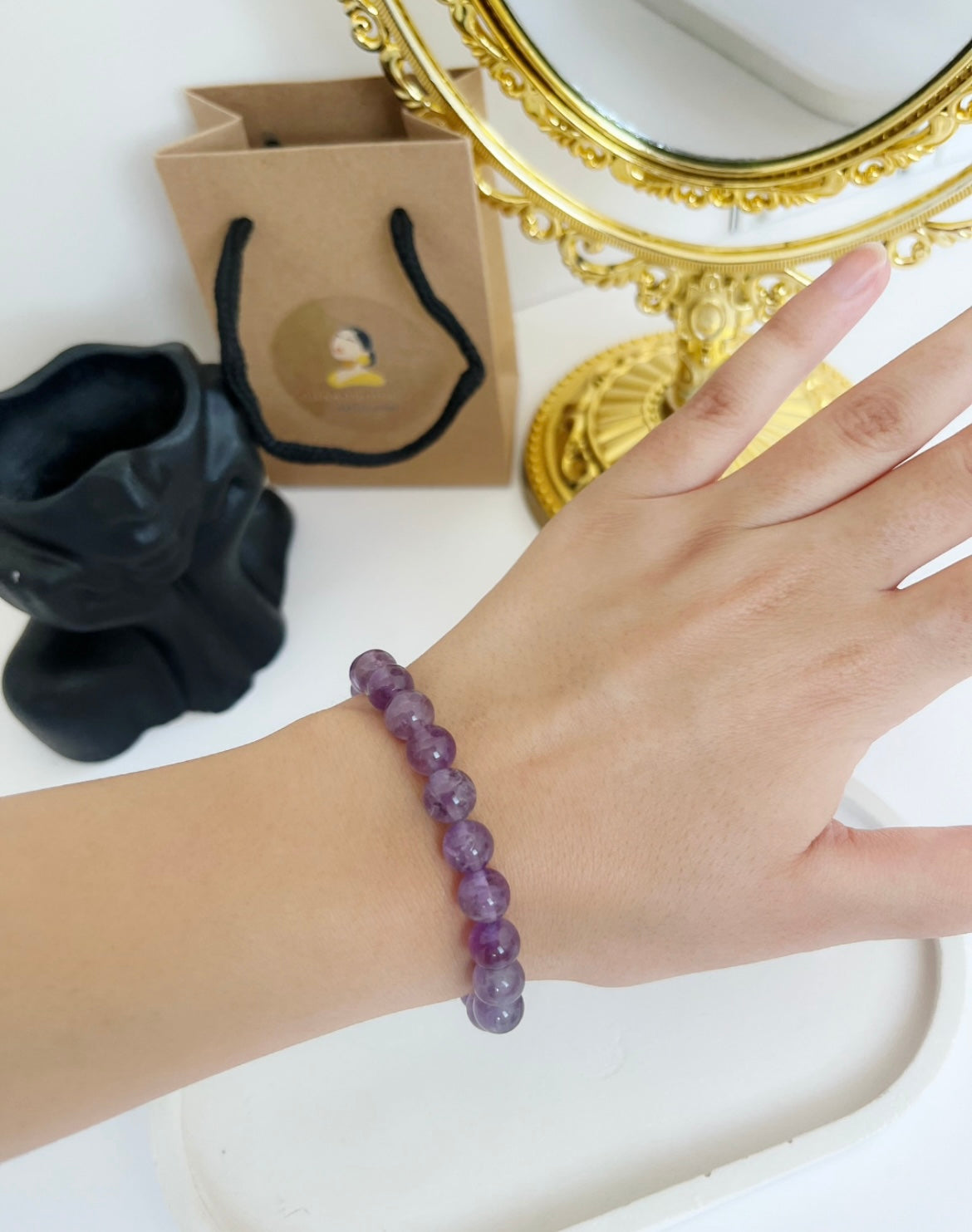 Bracelet en Améthyste