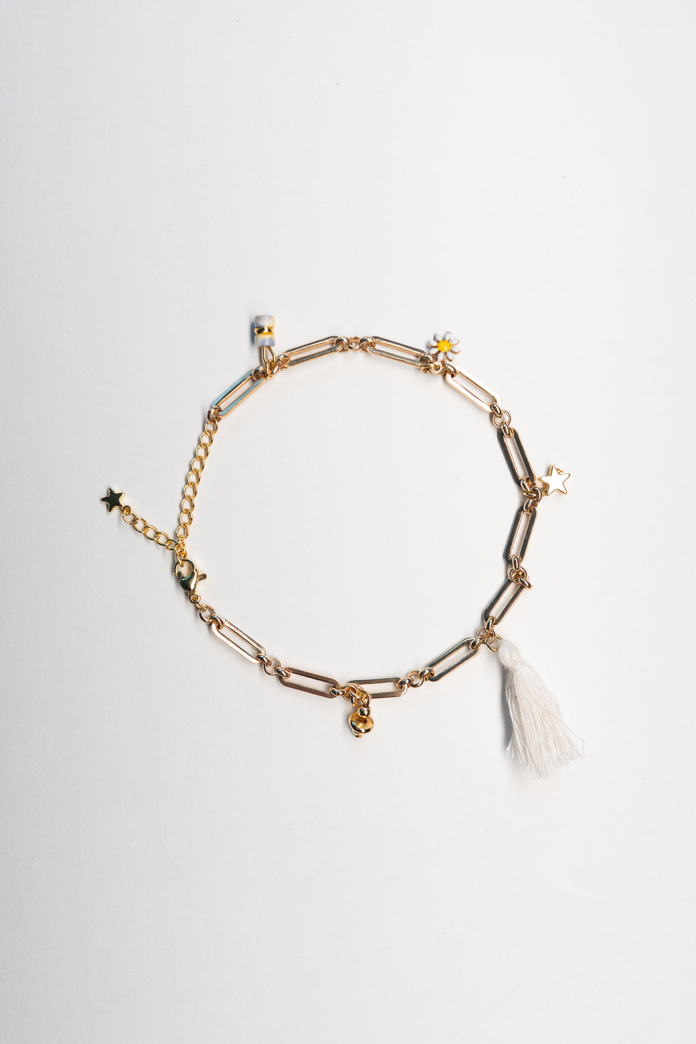 Rythme d’acier – Bracelet de Cheville 🌊
