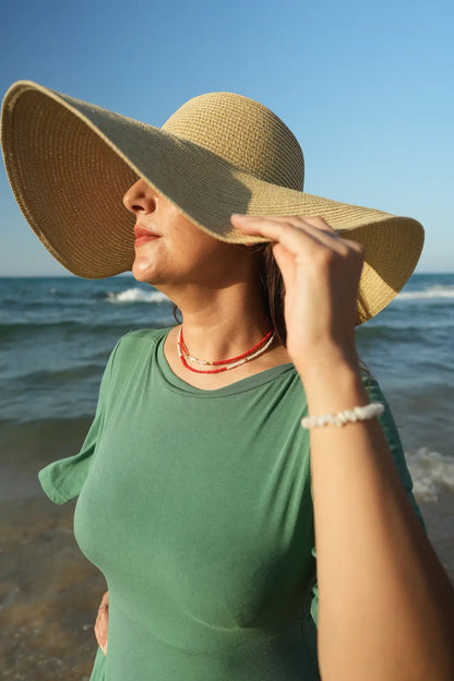 Fleur de Corail – Collier 🌺🌊