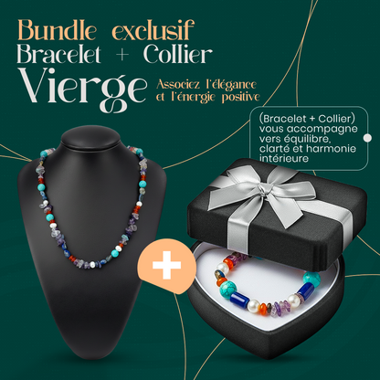 Coffret Cadeau Vierge – Bracelet & Collier♍