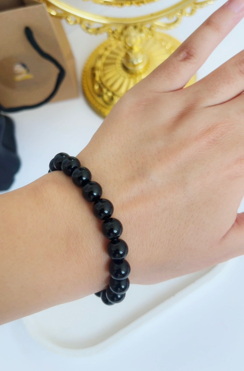 Bracelet en Onyx