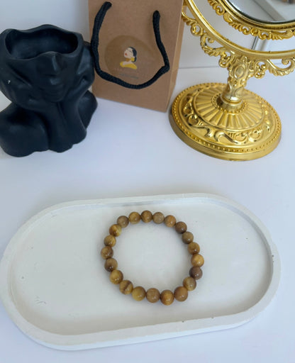 Bracelet en Œil de Tigre
