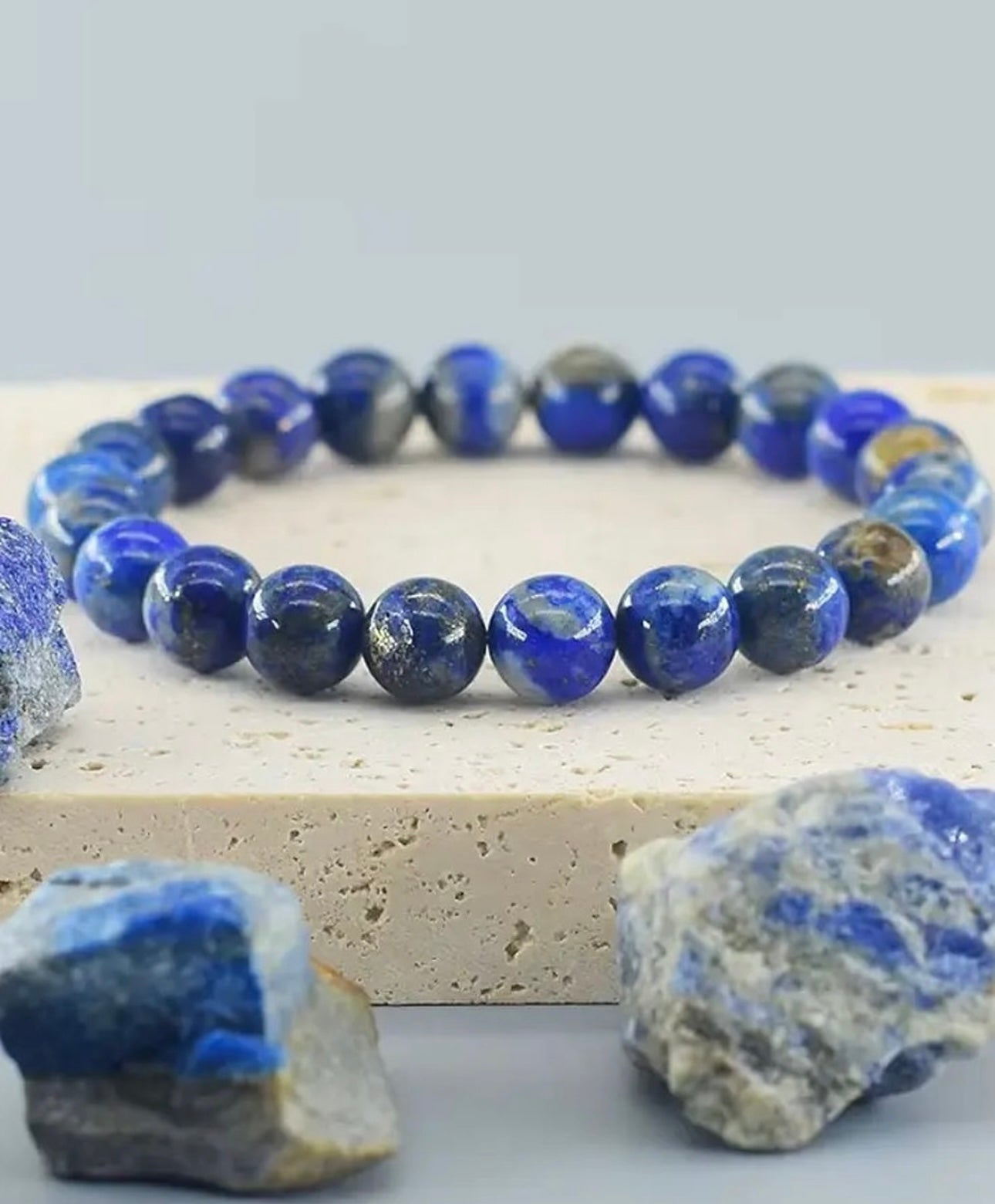 Bracelet en Lapis-Lazuli